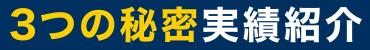 3つの秘密実績紹介